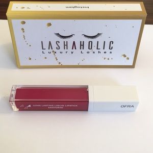 Lashaholic Lashes & OFRA Liquid Lipstick
